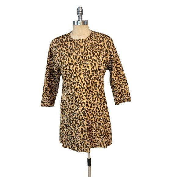 Carol Anderson by Invitation CAbi Leopard Jacket XS - Picture 2 of 6